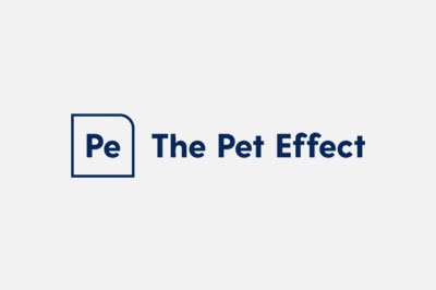 Logo of "the vet effect" featuring the letters "ve" in a blue square to the left of the words "the vet effect" in blue text on a gray background.