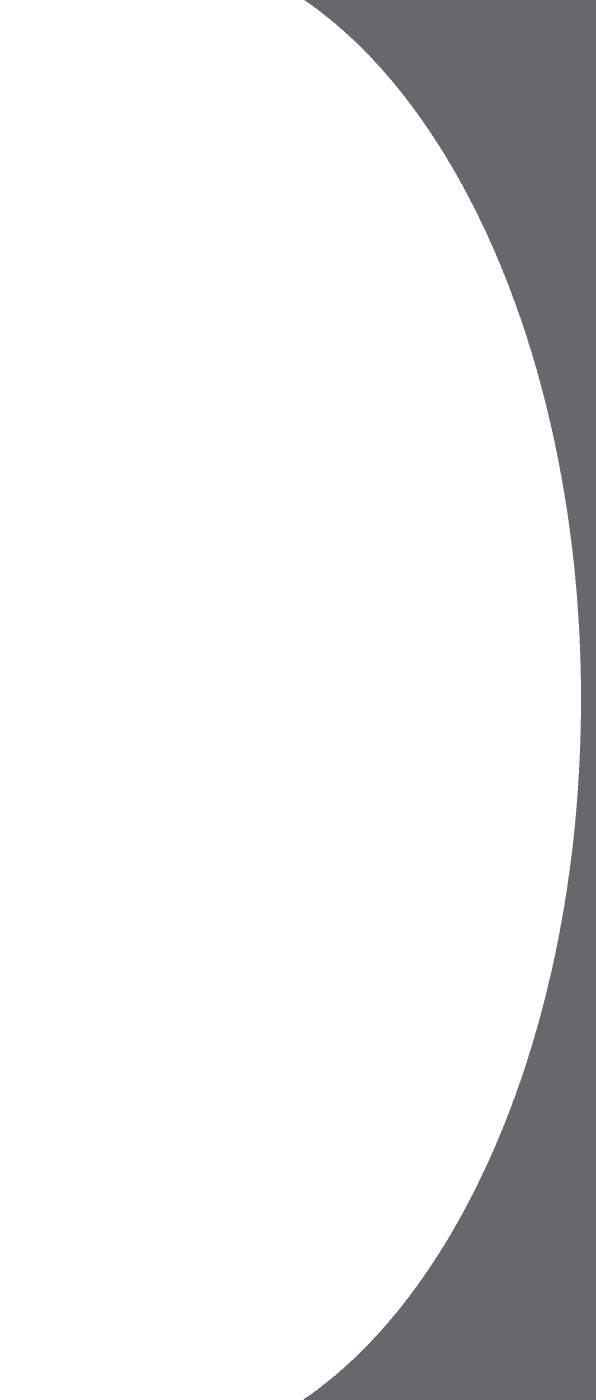 A design featuring a dark gray background with a large white curved shape on the right side, creating a clean and modern look.